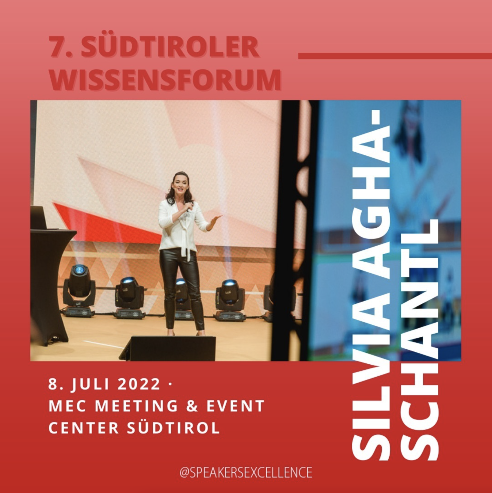 Top Speaker: 7. Südtiroler Wissensforum in Bozen